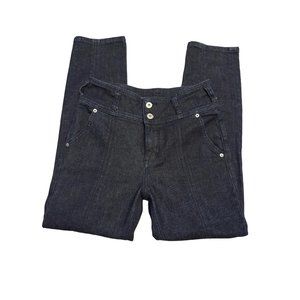 Pilcro and the Letterpress Anthropologie Denim Crop Skinny High Waisted Jeans 26